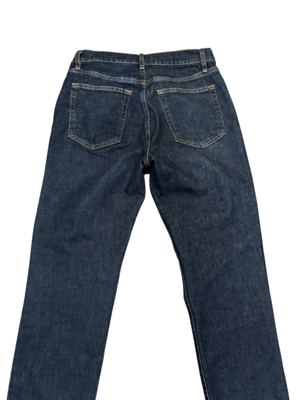 FRAME The Borrowed Jeans Dark Wash Straight Leg Denim Size 26 - Picture 8 of 10